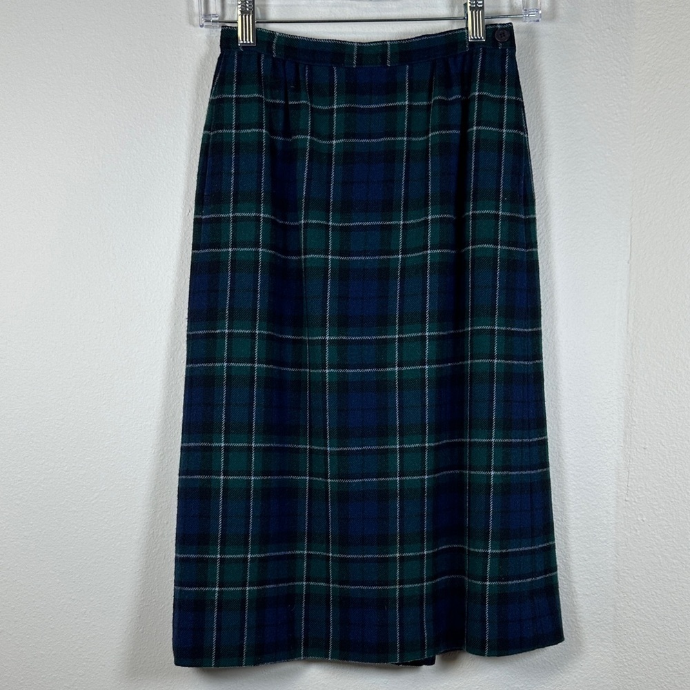 Vintage Pendleton Virgin Wool MacCallum Tartan Plaid Skirt Size 4P